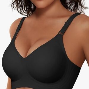 NWT Vertvie Womens Wireless Bra Push Up, Seamless Supportive Full Coverage.